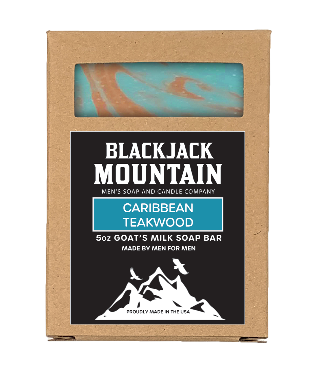 Caribbean Teakwood Men's Soap Bar